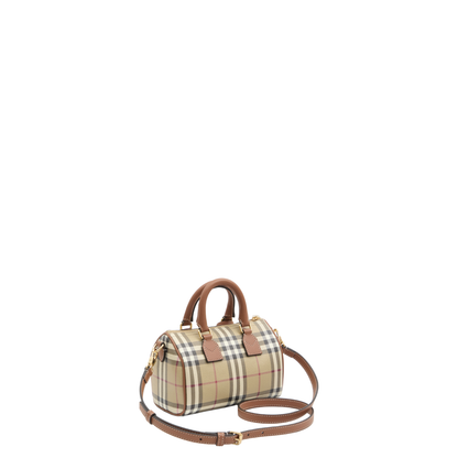 Mini Check Bowling Bag - Image 2