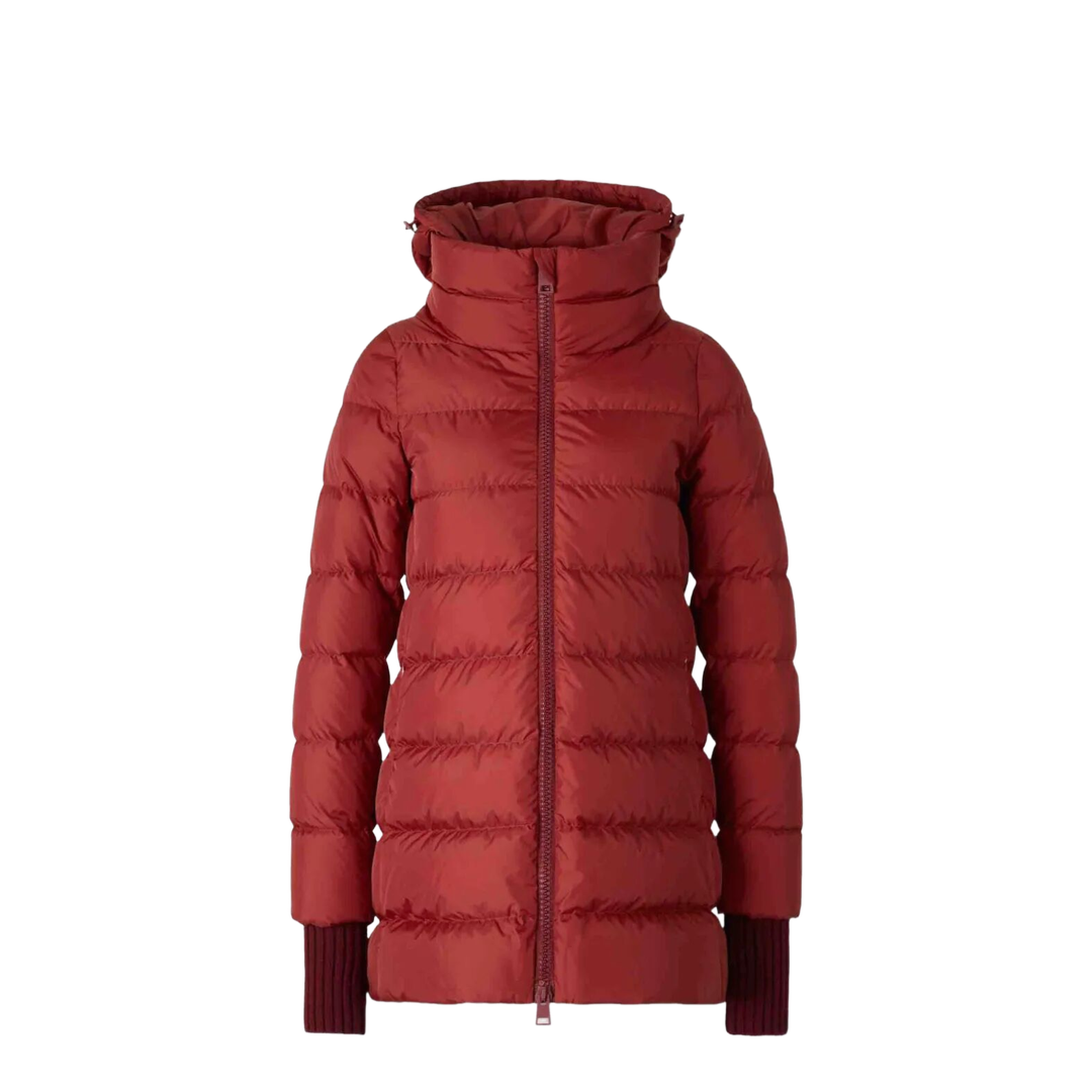 Hooded Zip-Up Padded Jacket - Image 1