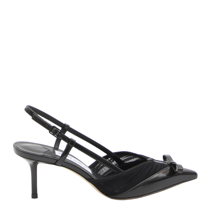 Mesh Slingback Pumps - Image 1