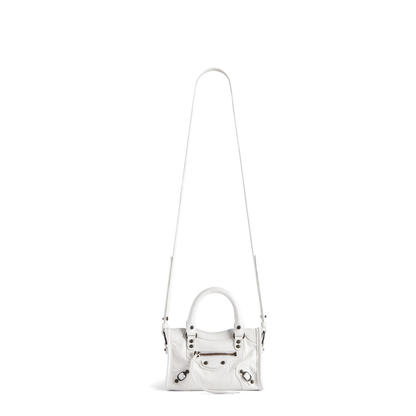 Le City Bag Nano in White - Image 5