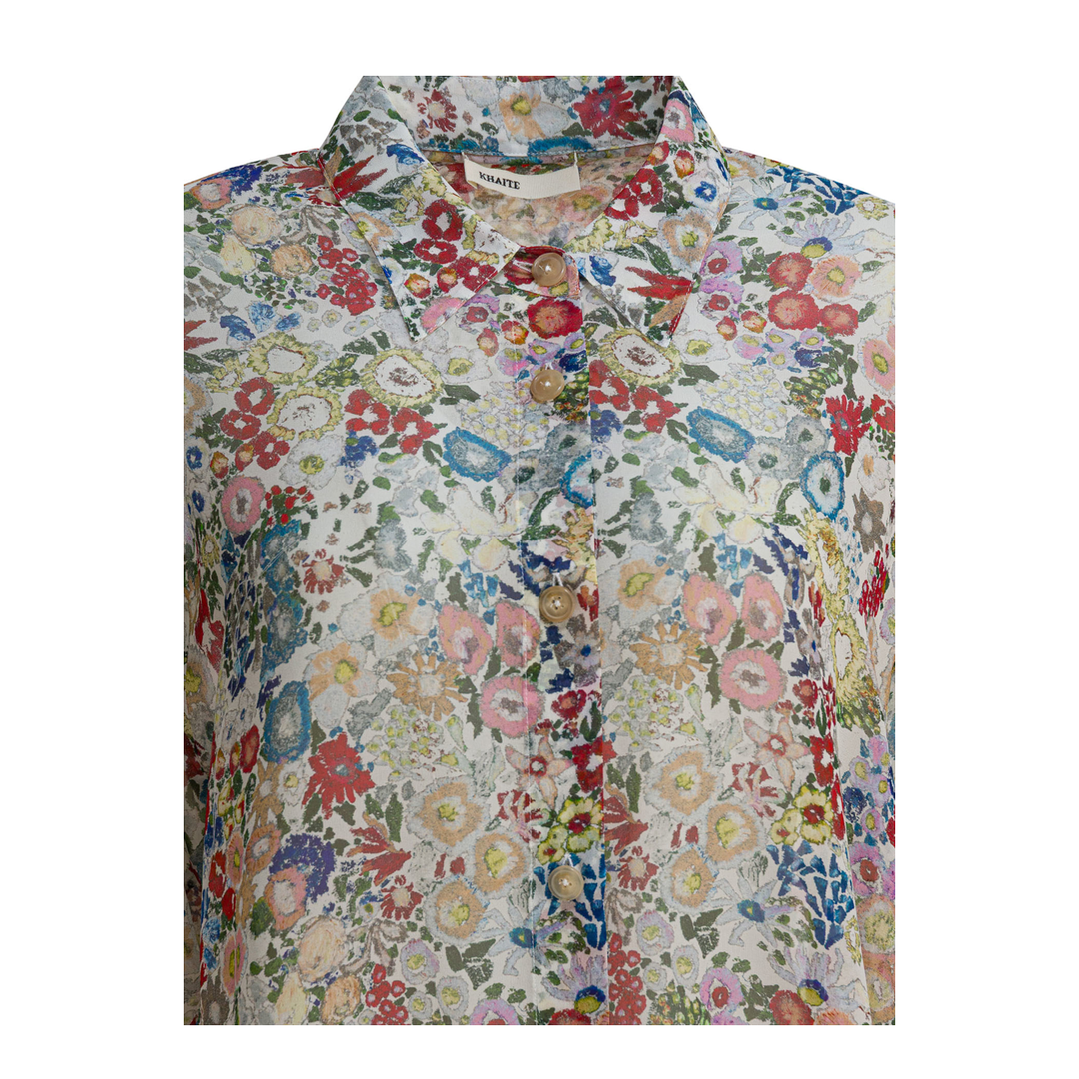 Silk Floral Shirt - Image 3
