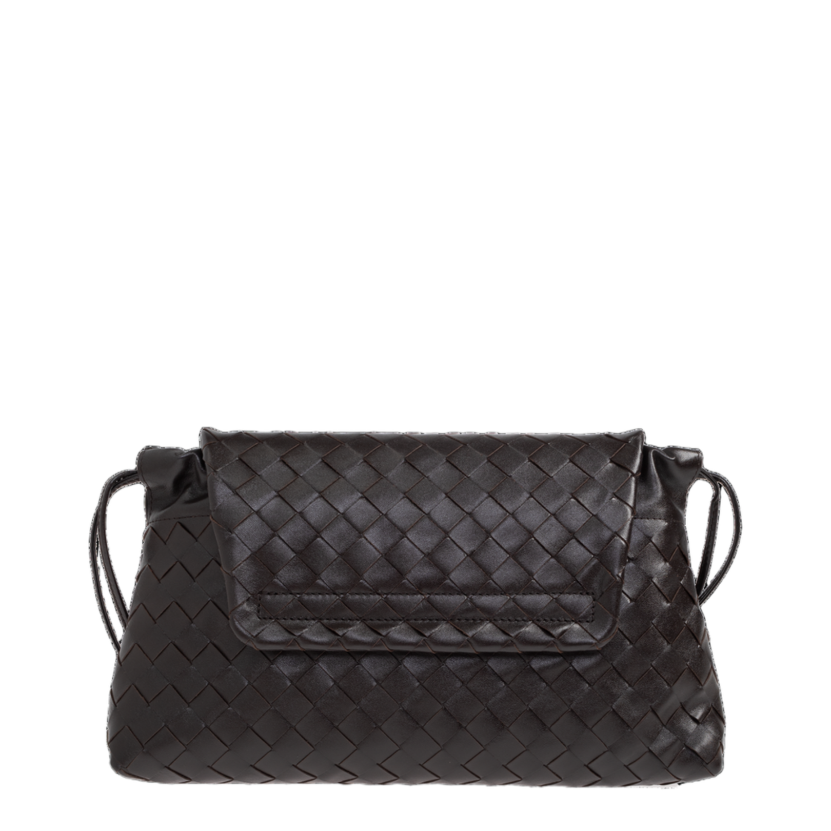 Dustbag Clutch Leather Brown - Image 3