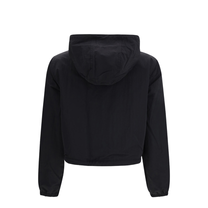 Reversible Cropped Check Jacket - Image 4