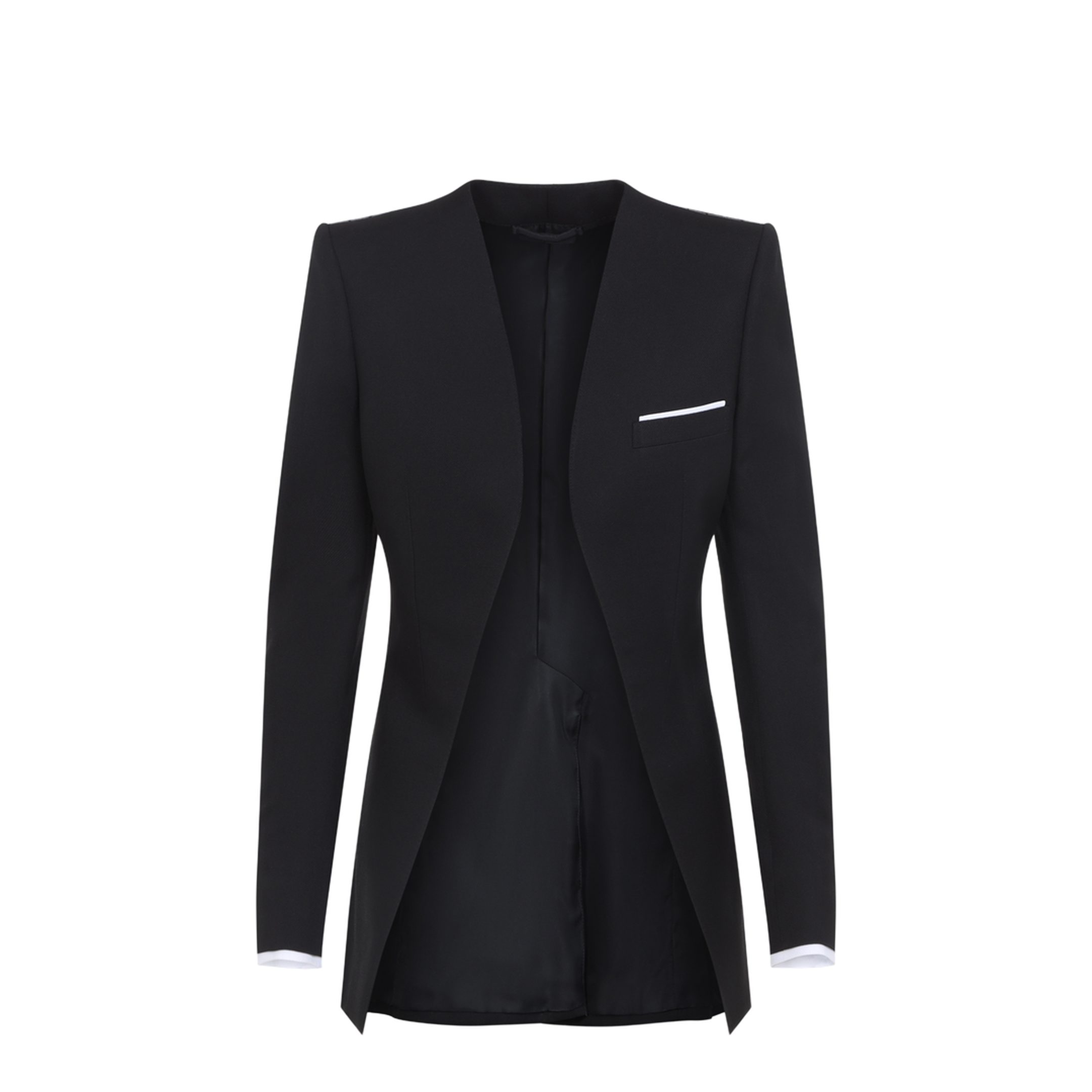 Collarless Jacket - Image 2