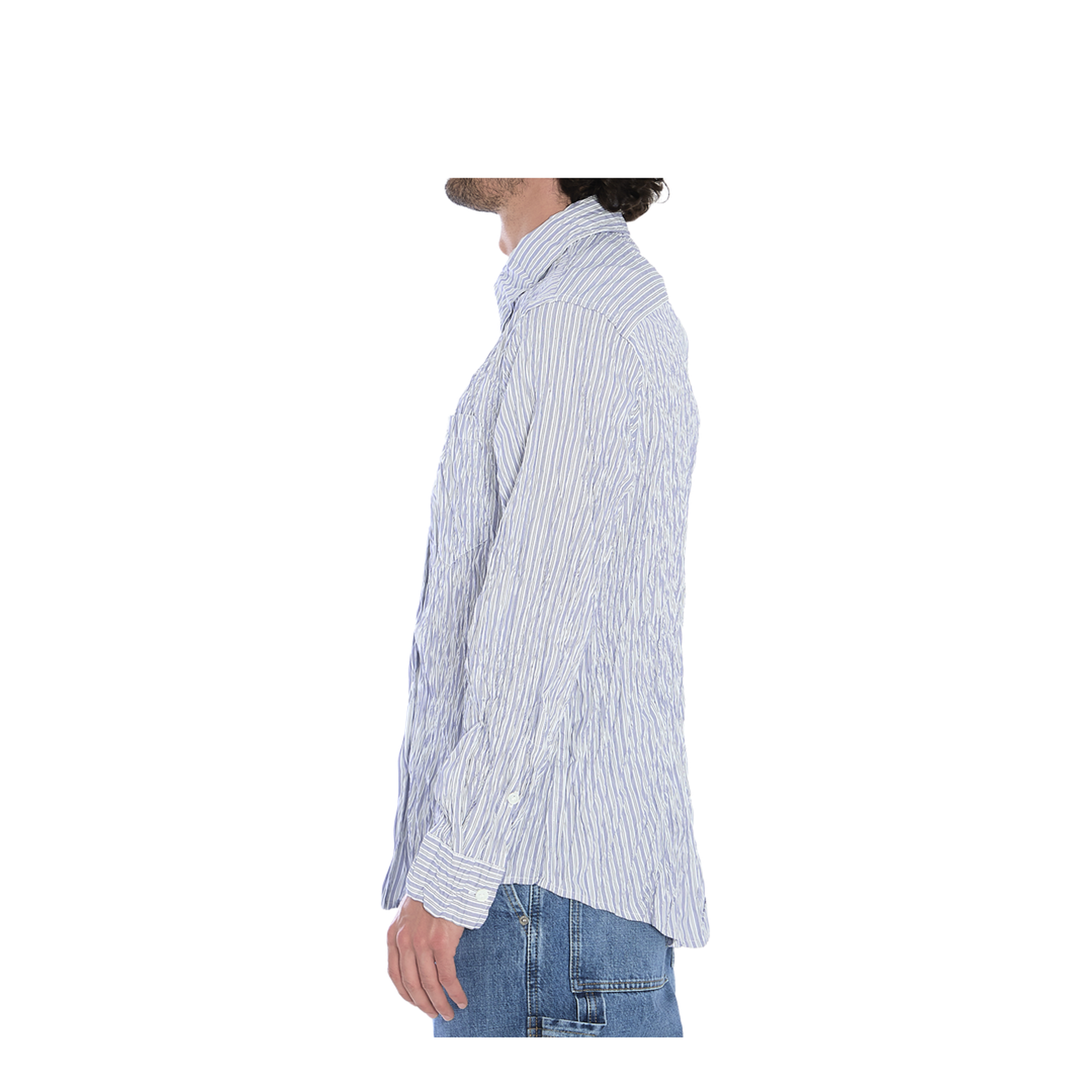 Crinkled Cotton Shirt - Image 3