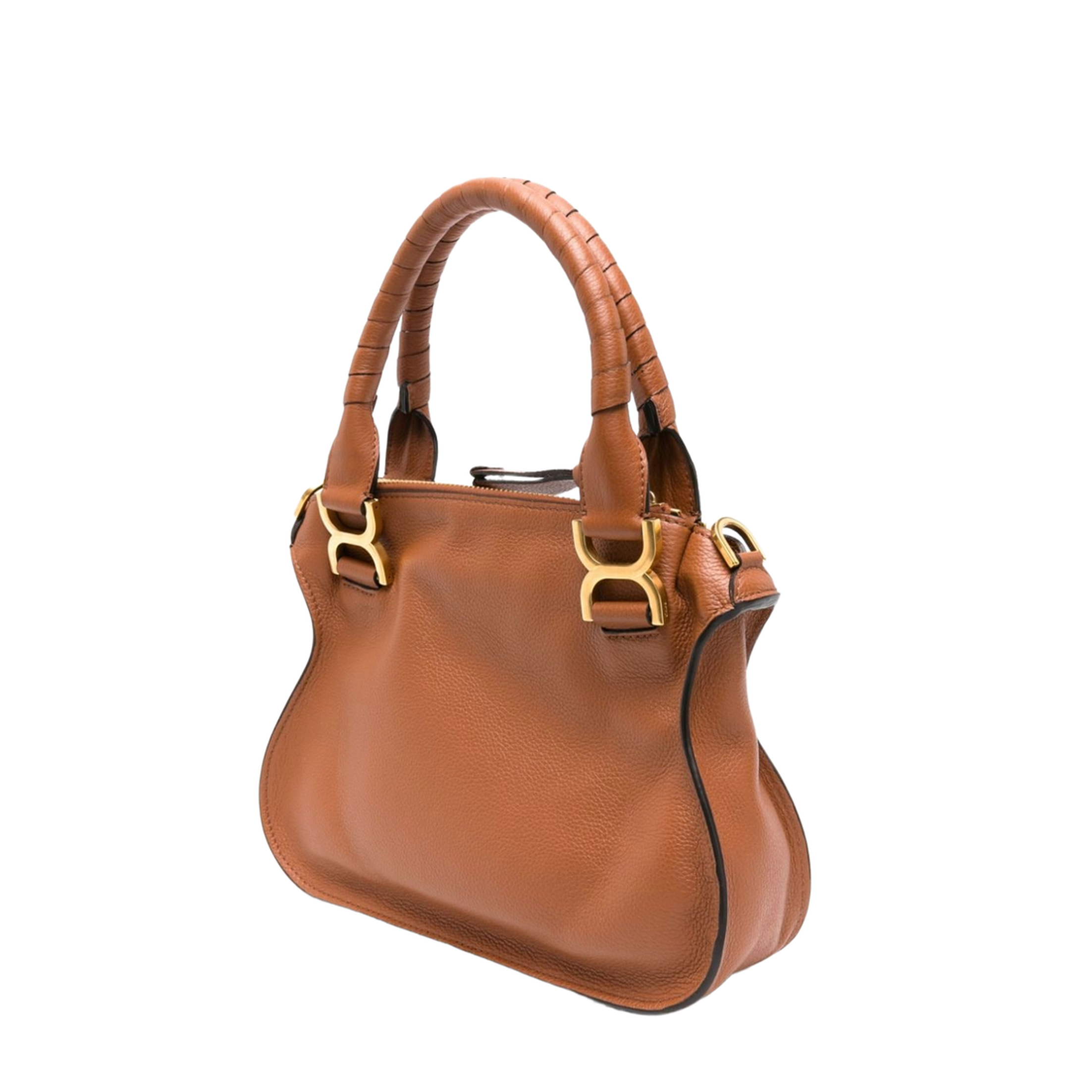 Small Marcie Bag in Grained Leather - Image 3