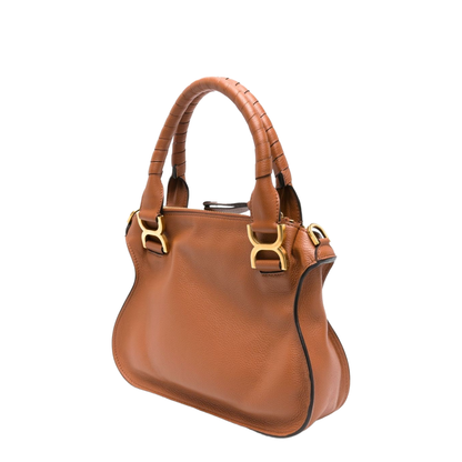 Small Marcie Bag in Grained Leather - Image 3