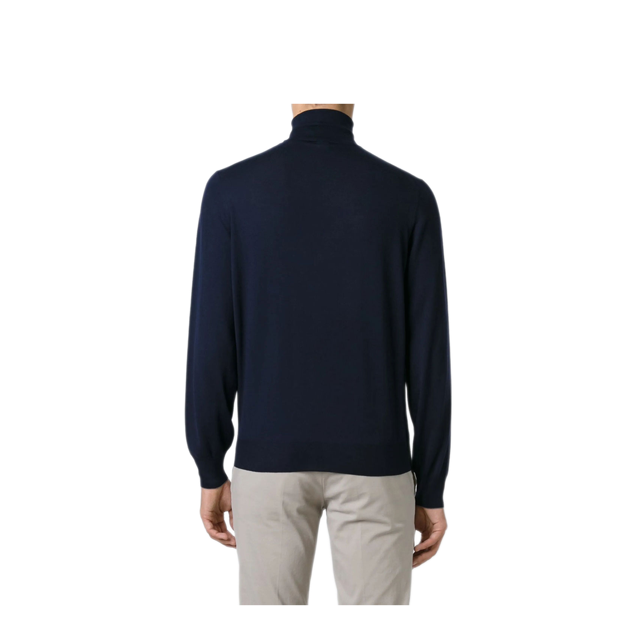 Wool Blend Turtleneck Sweater - Image 3