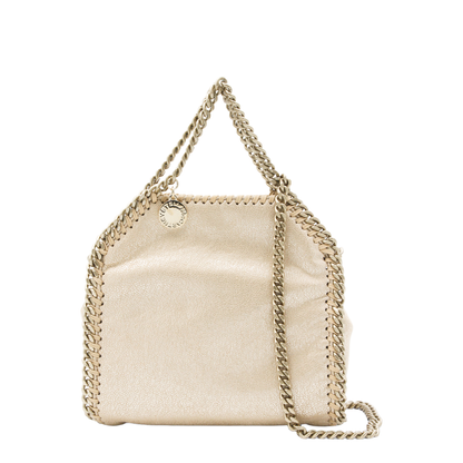Falabella Tiny Polyester Handbag - Gold - Image 1