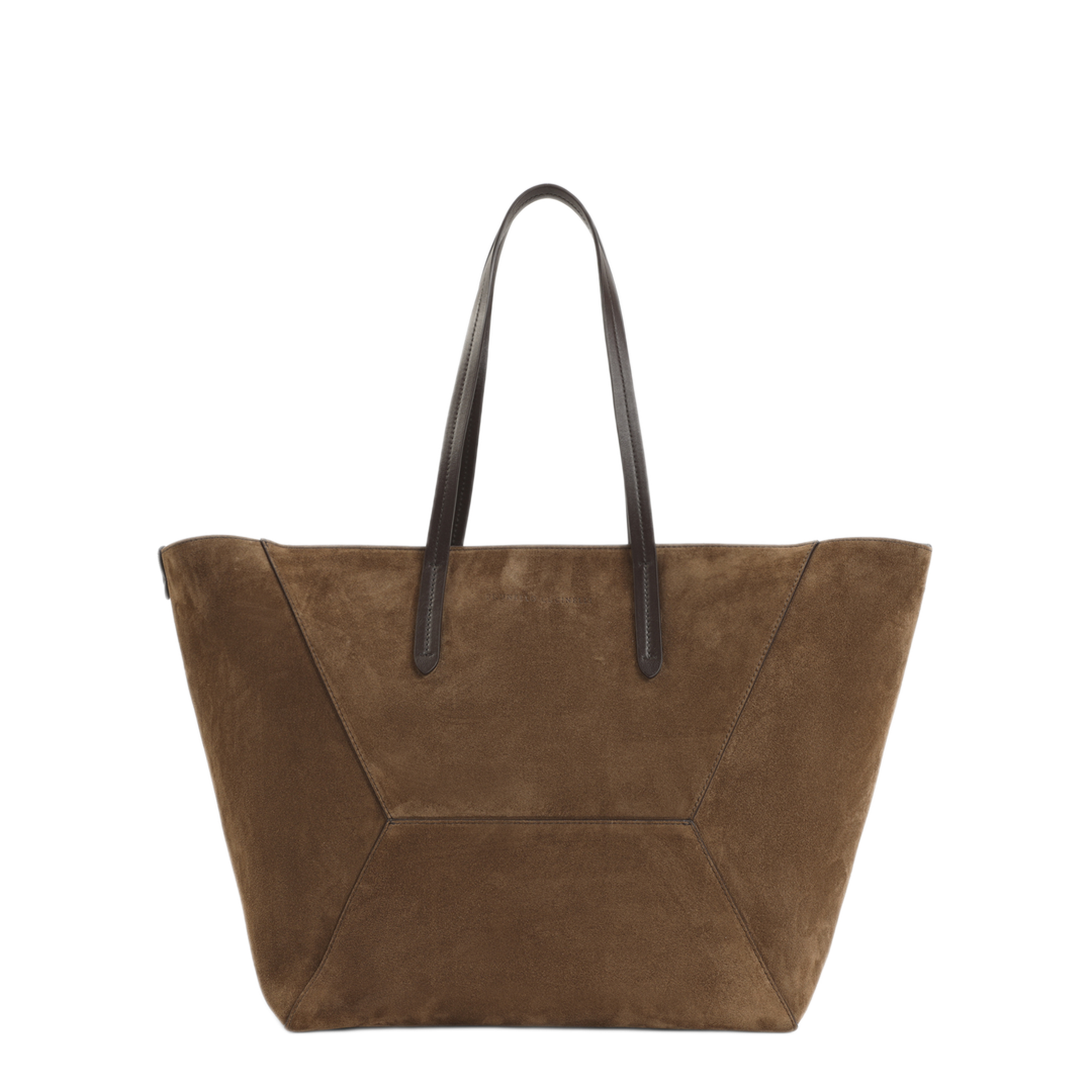 BC Duo Medium Calfskin Tote - Brown Gianduia - Image 2
