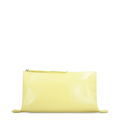 Impero Midi Leather Clutch Bag - Image 1