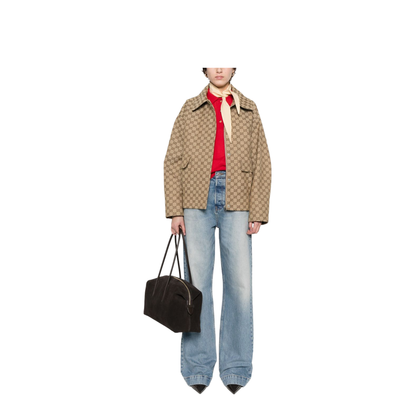 Canvas Bomber Jacket - Image 4