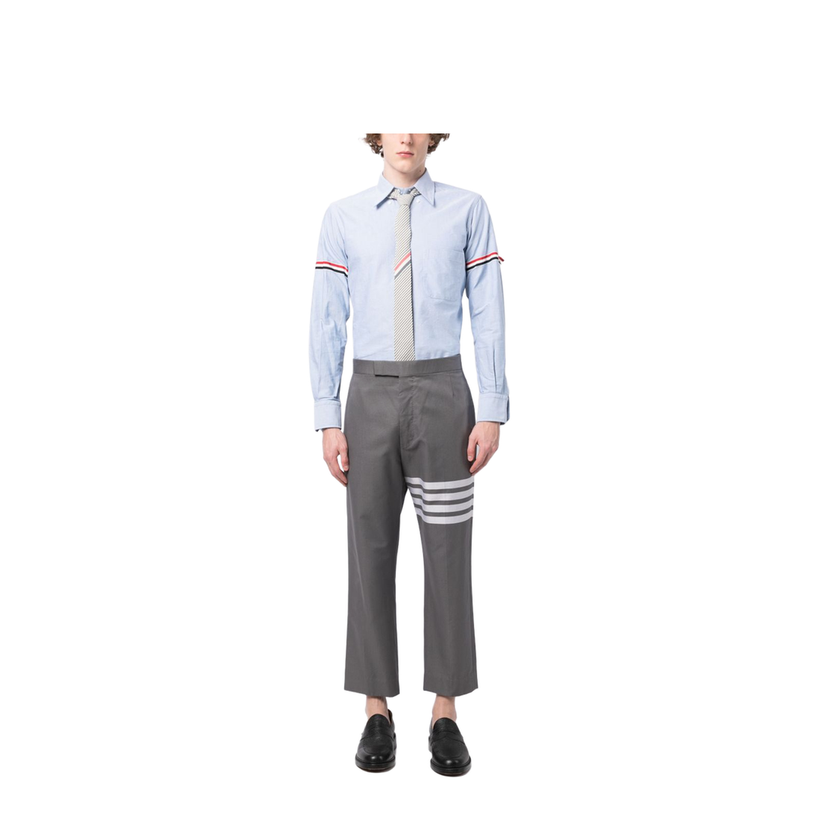Oxford Classic Armband Shirt - Light Blue - Image 5