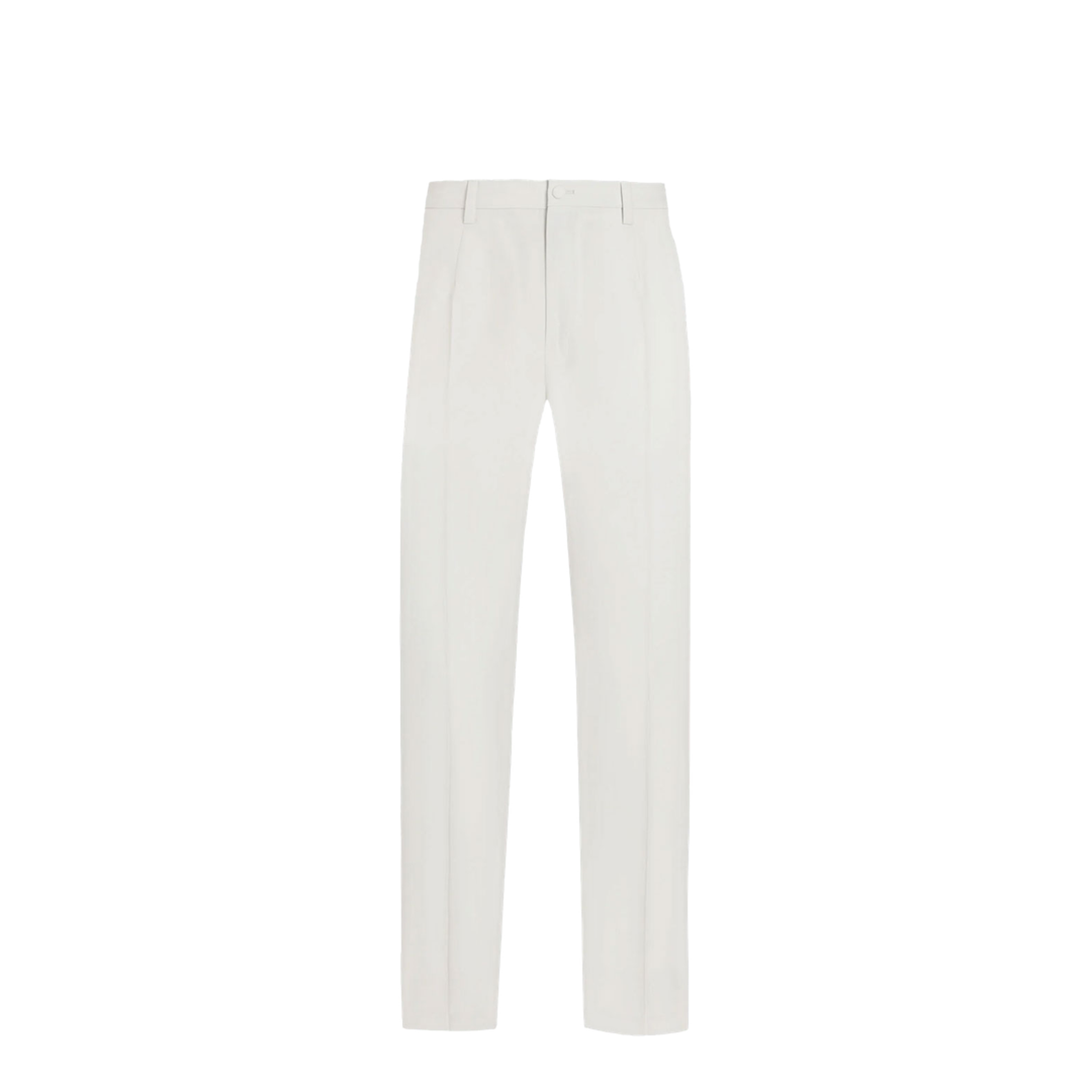 Wool Poplin Trousers - Image 1