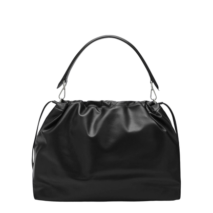 Flux Maxi Messenger Leather Black - Image 2