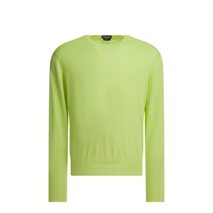 Cotton Crewneck Sweater - Image 1