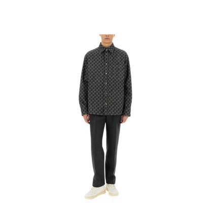 Embroidered Denim Shirt - Image 2