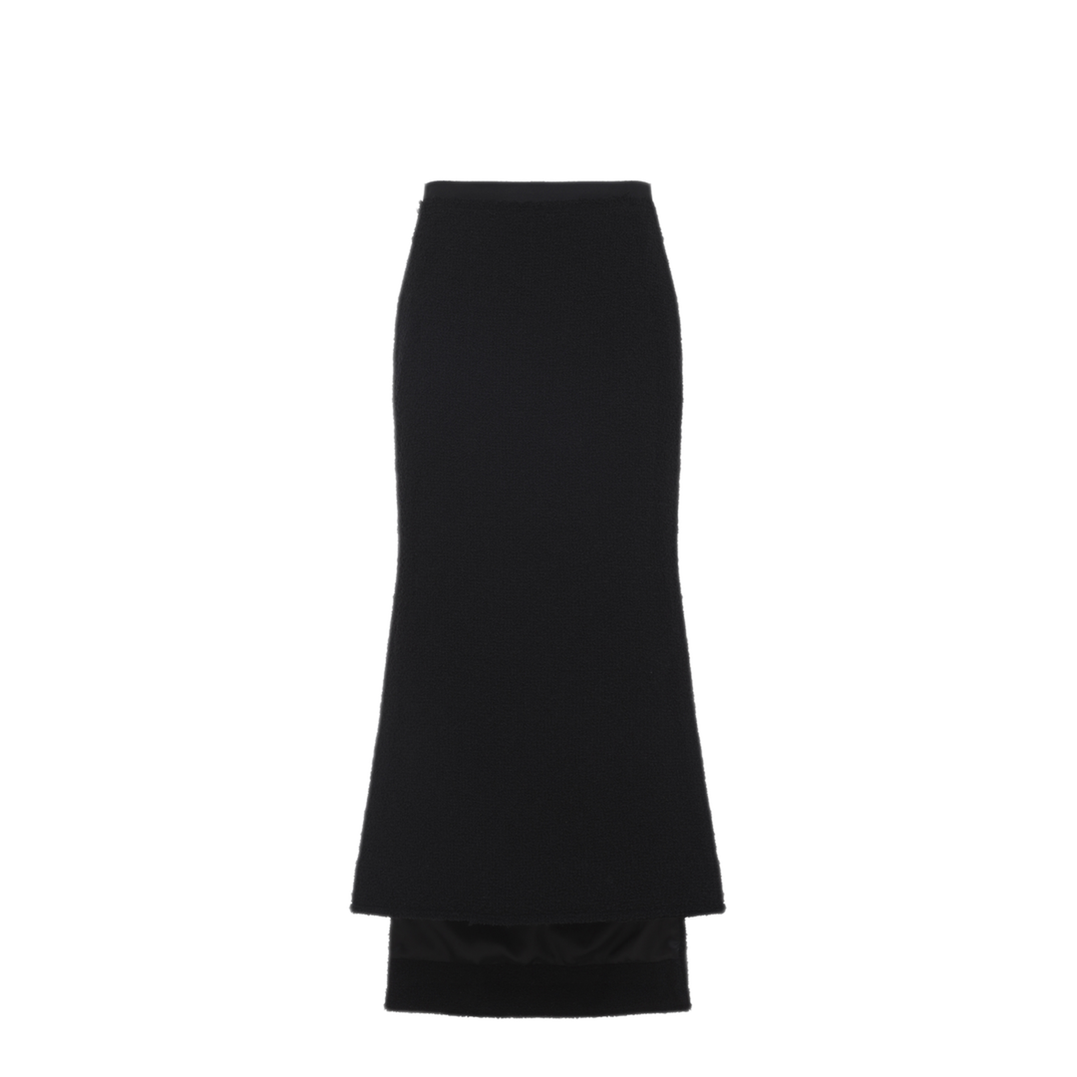 Asymmetric Straight-fit Skirt - Image 2