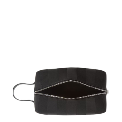 Calfskin Toiletry Bag - Black - Image 3