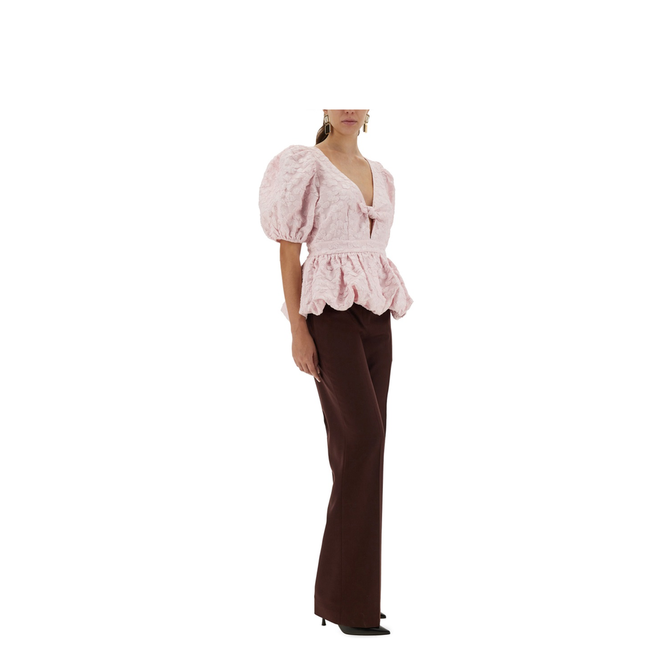 Top With Puff Sleeves - Image 2