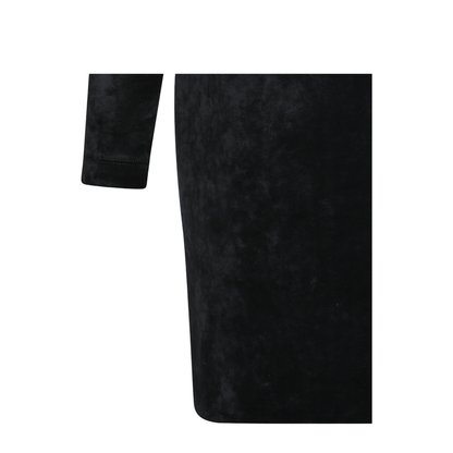 Sweetheart Neckline Dress In Velvet Jersey - Image 8