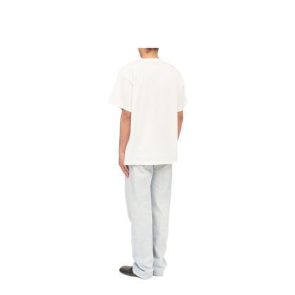 White T-shirt with key print - Image 2