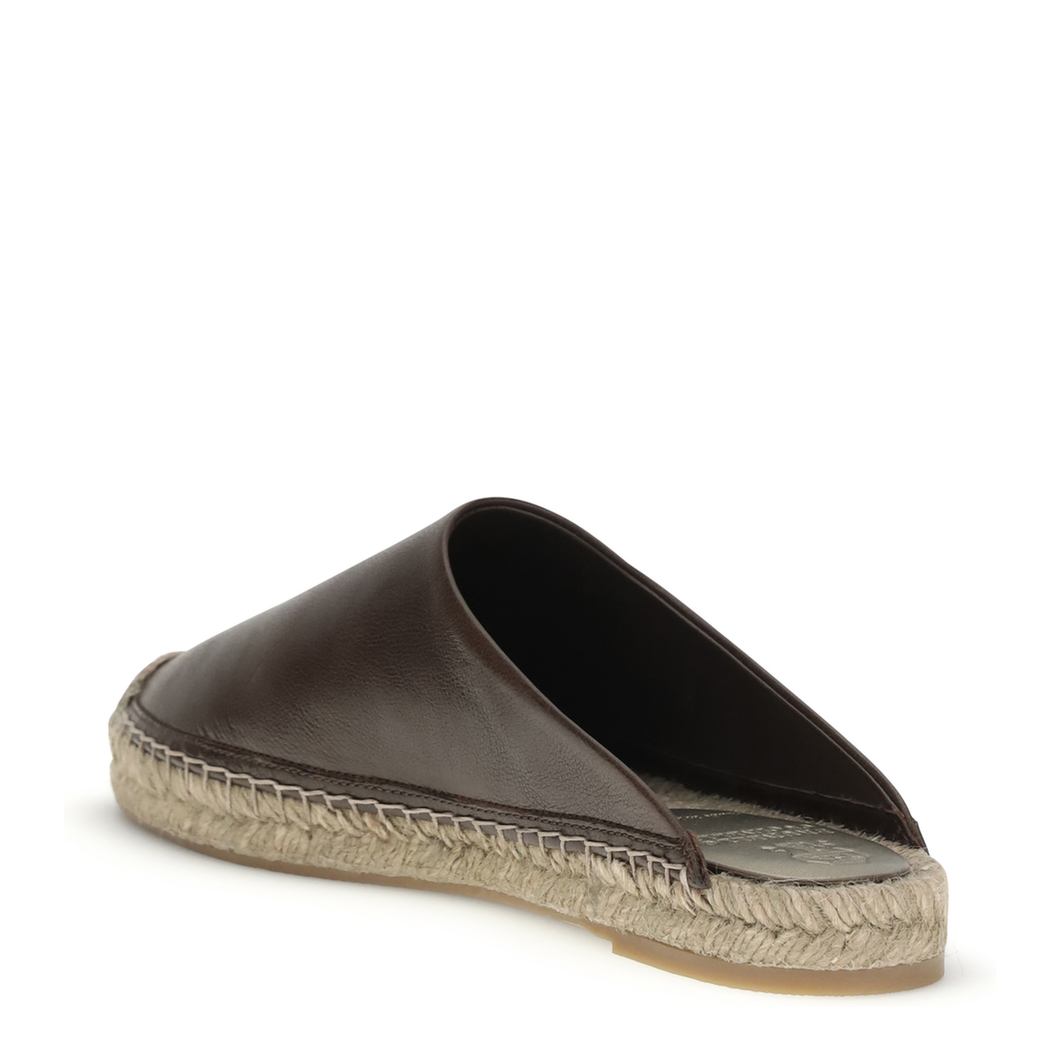 Leather Espadrilles Mules - Image 3