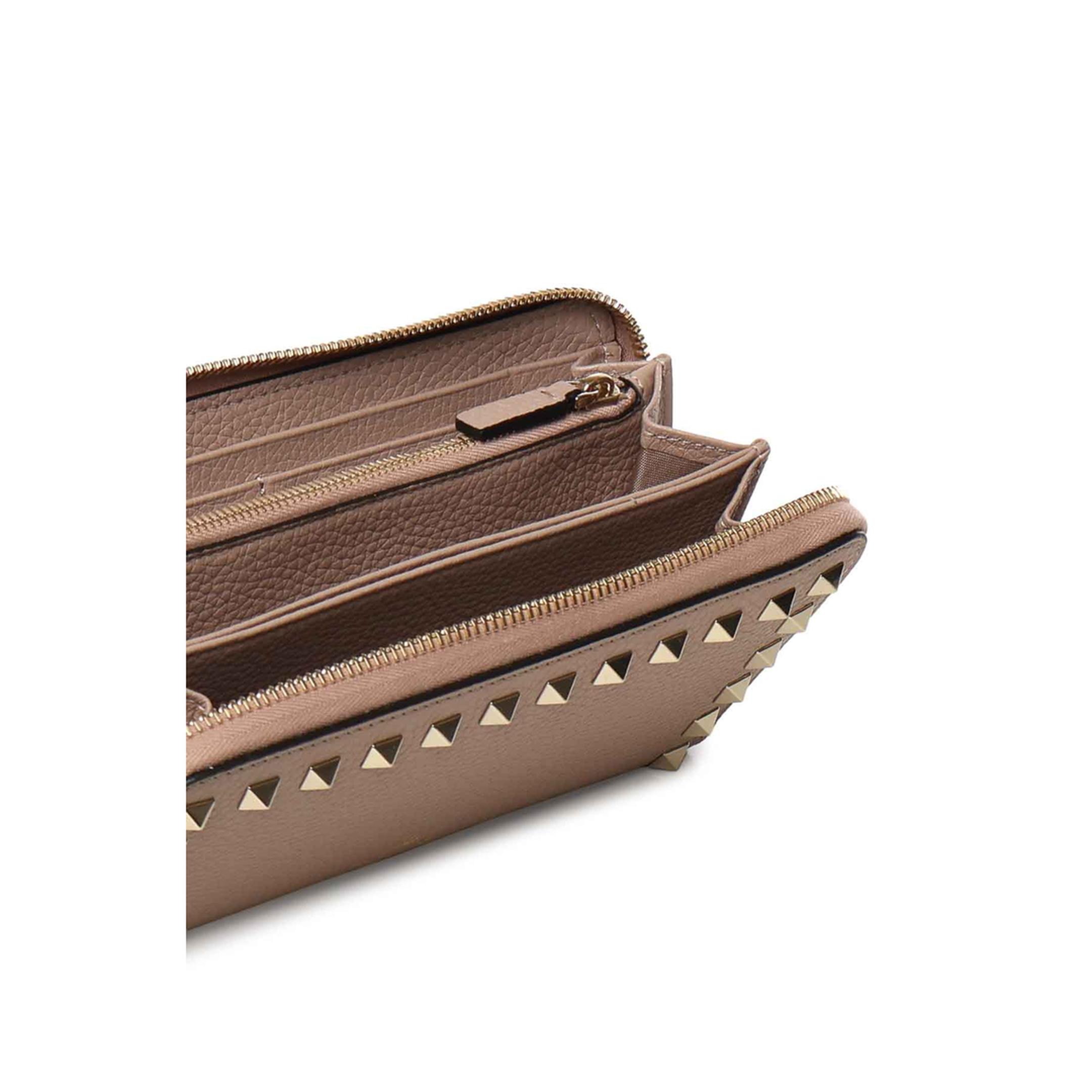 Rockstud Wallet Leather Pink - Image 4