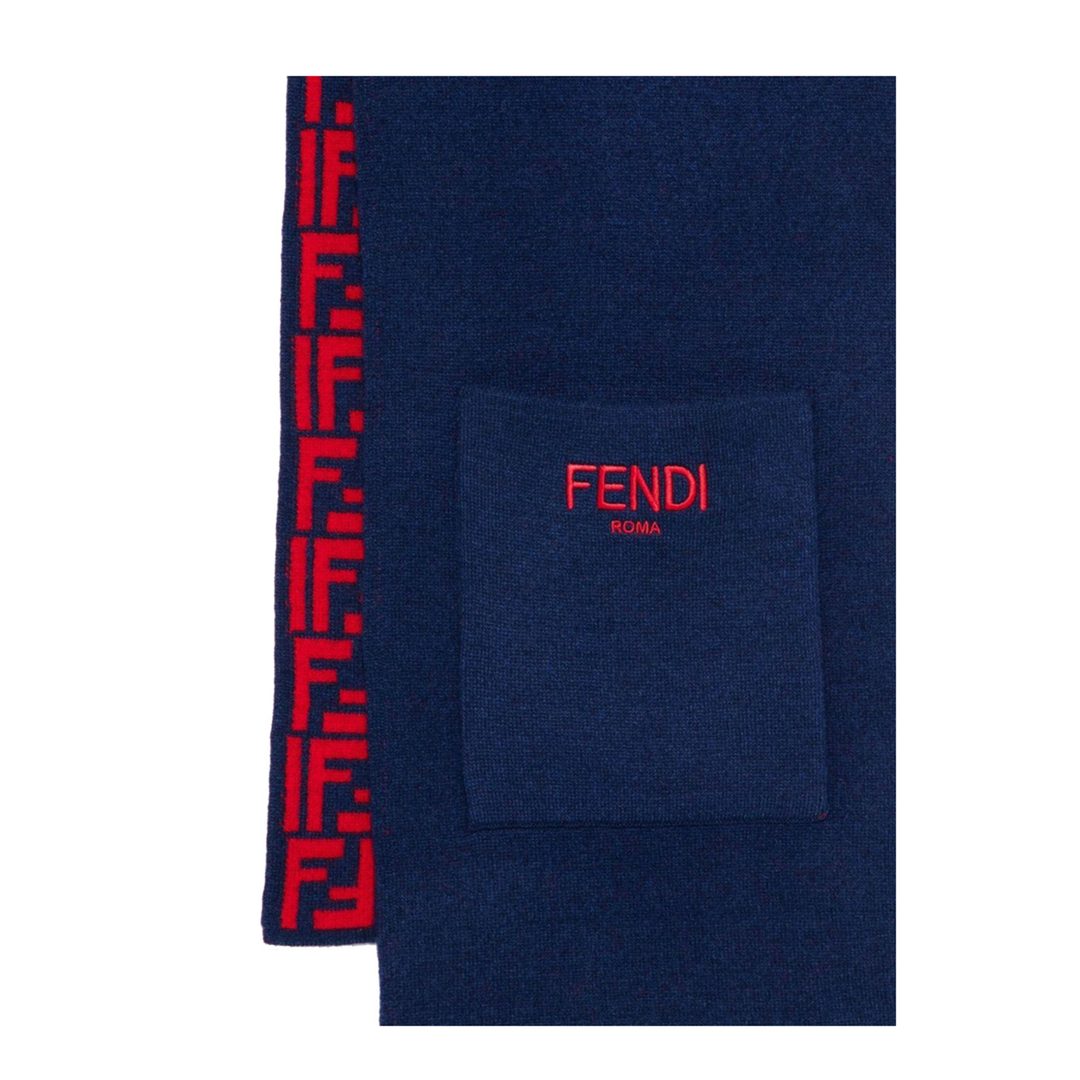 Reversible "FF" Logo Scarf - Image 2
