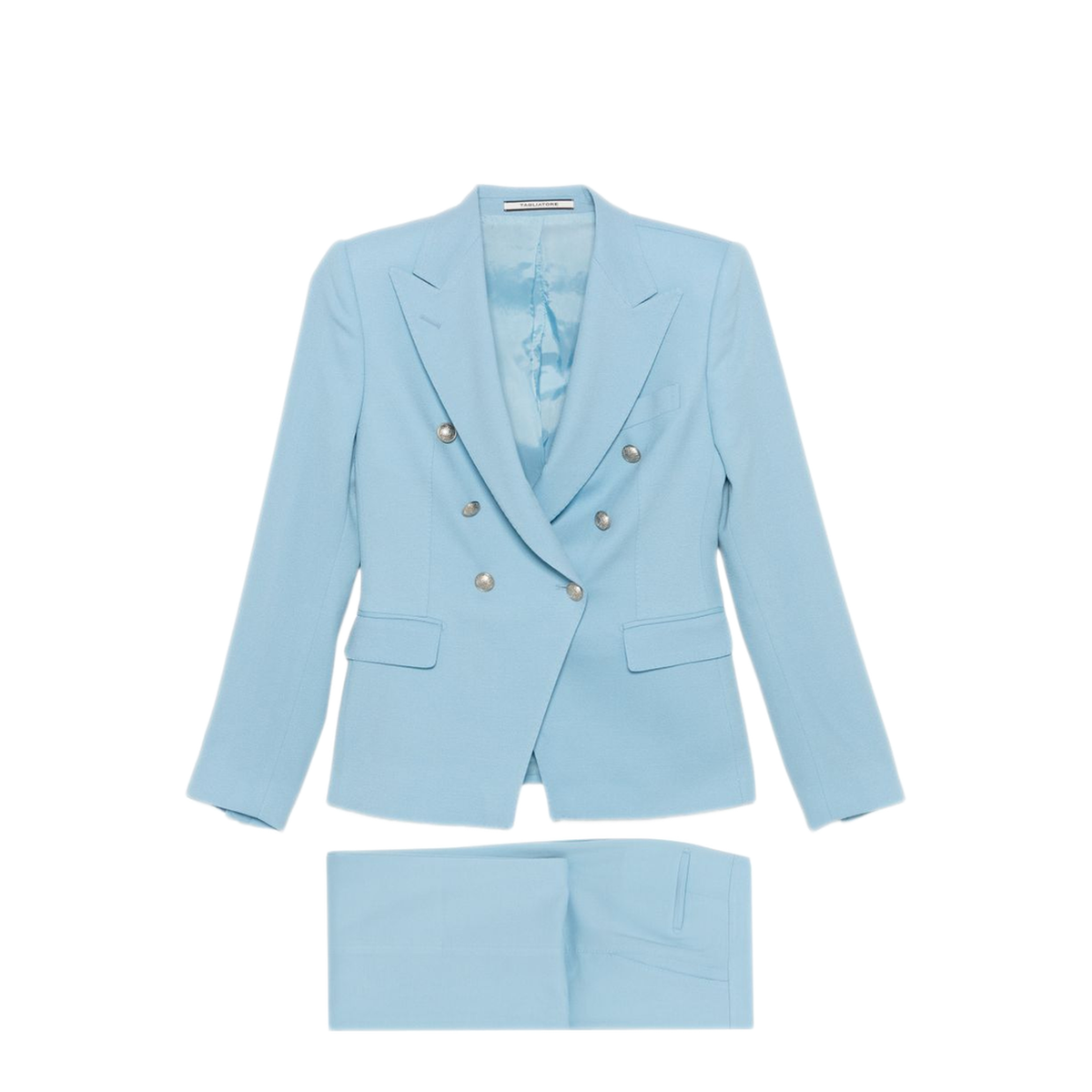 Light Blue Double Breasted Dress - Image 1