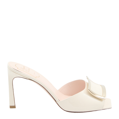 Trompette Metal Mule Sandals - Image 1