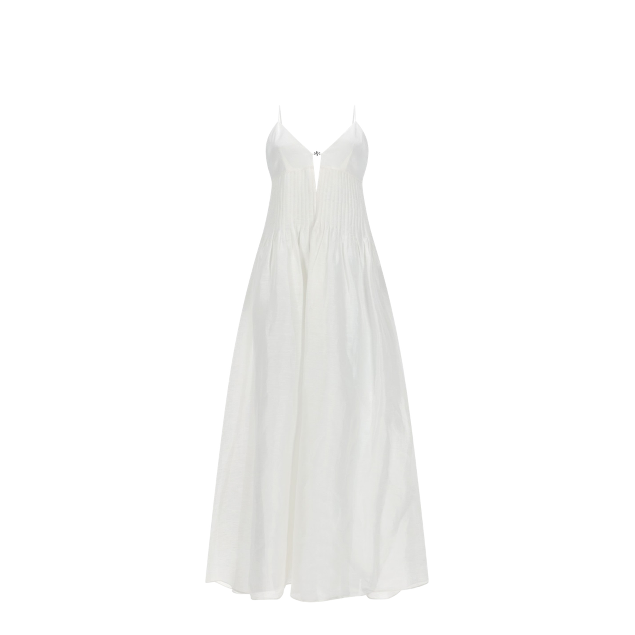 Appliqué Pleated Dress - Image 1