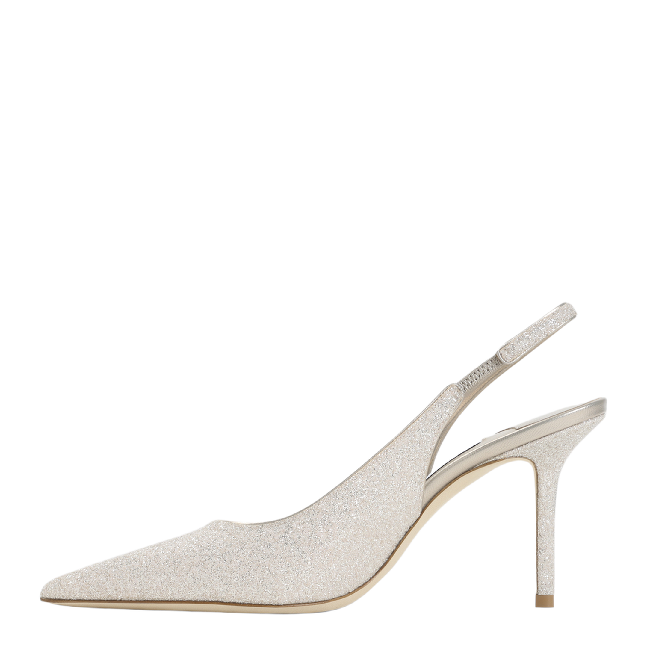 Caviar Glitter Pumps - Image 4