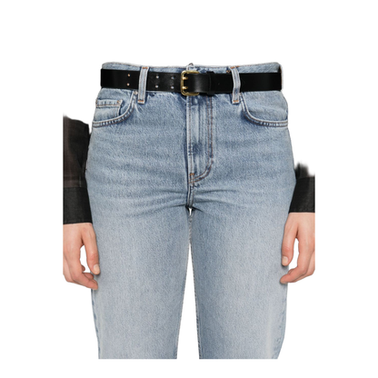 Blue Low Straight Jeans - Image 5