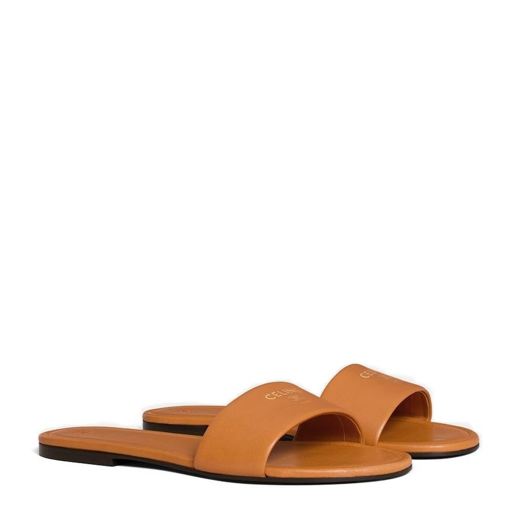 Leather Brown Sandals - Image 2
