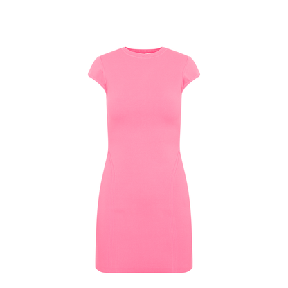 Cap Sleeve Fitted Mini Dress - Image 2
