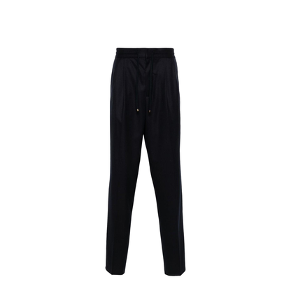 Leisure Fit Trousers Wool Black - Image 1