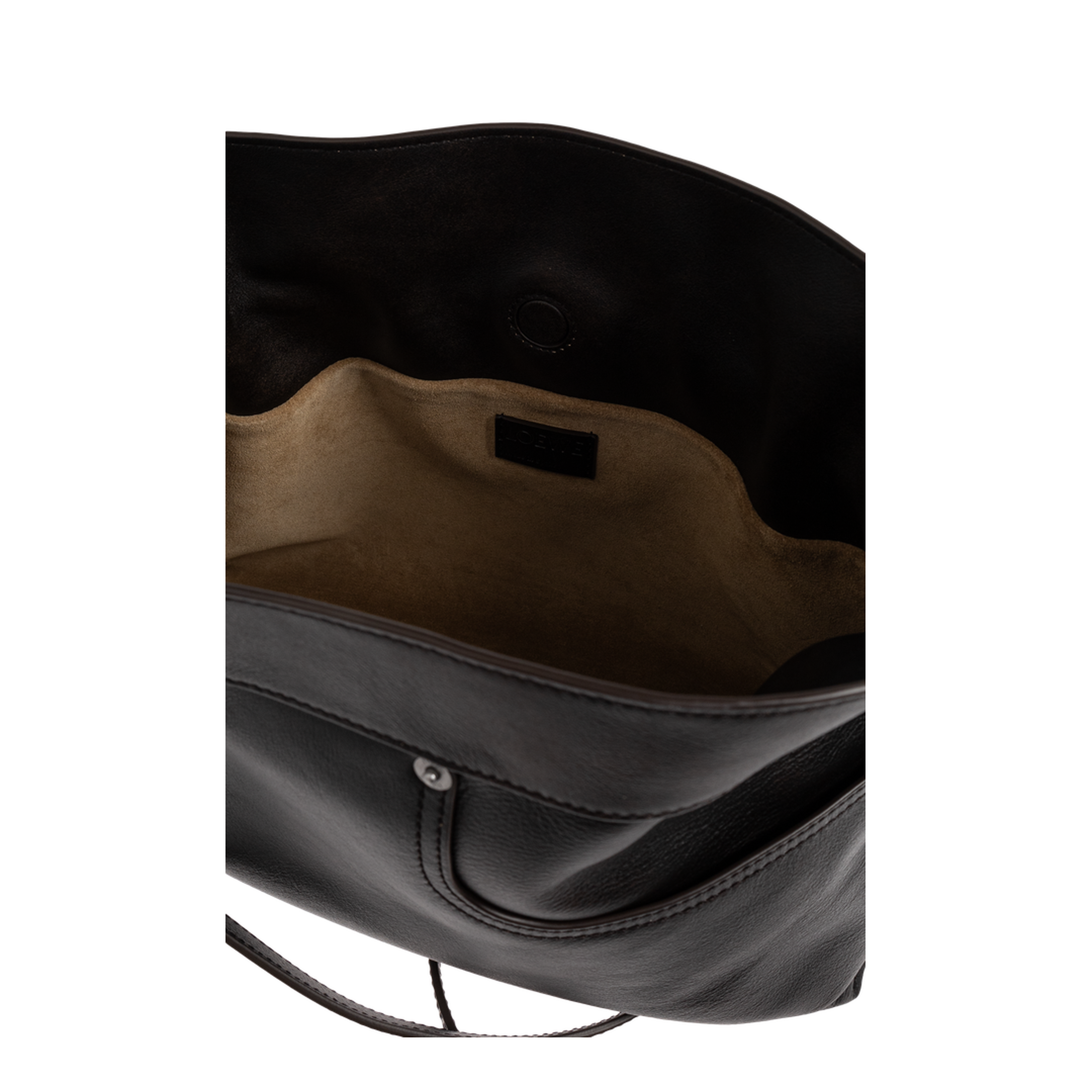 Flamenco Medium Calfskin Clutch - Vintage Brown - Image 5