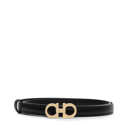 Black Calf Leather Logo Plaque - Image 1