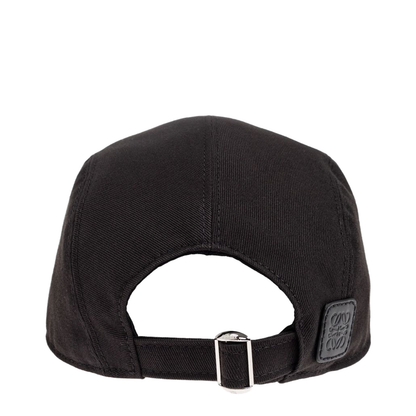 Camp Cap in Cotton Black - Image 2
