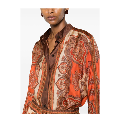 Silk Shirt with Logo - Image 5