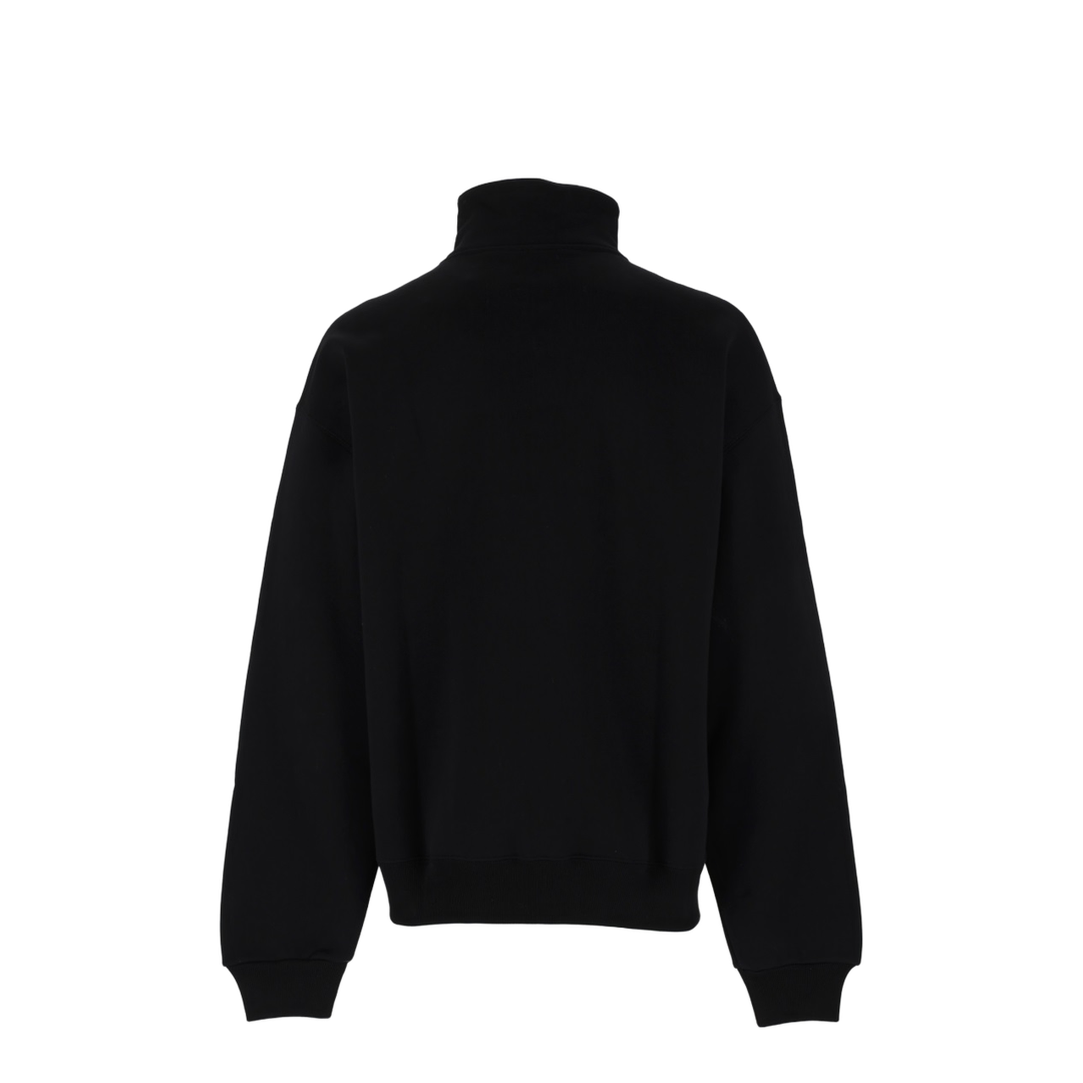 Gros Grain Zipped-Rollneck Sweatshirt - Image 2