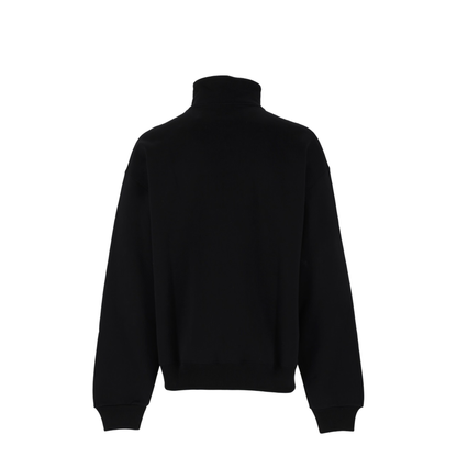 Gros Grain Zipped-Rollneck Sweatshirt - Image 2