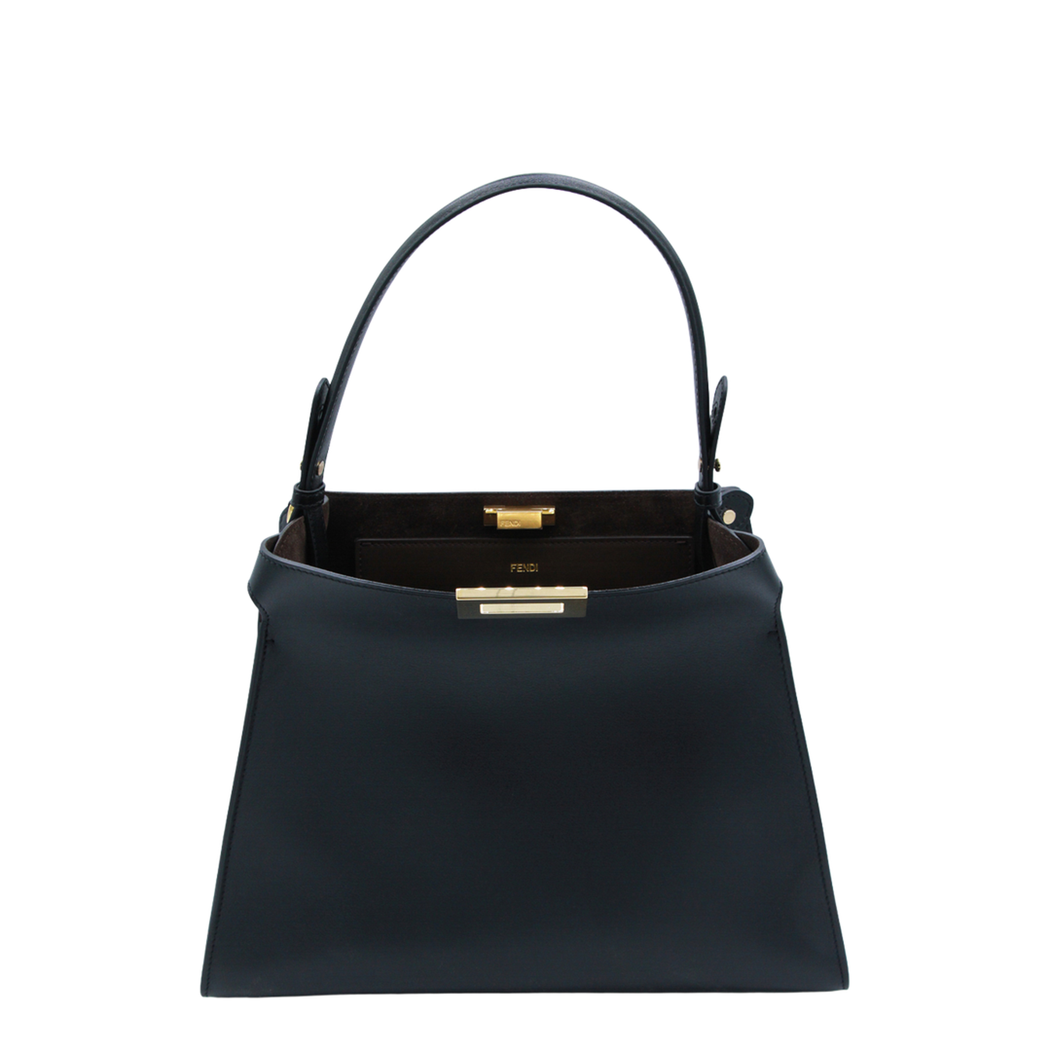 Way Medium Leather Shoulder Bag -  Black - Image 2