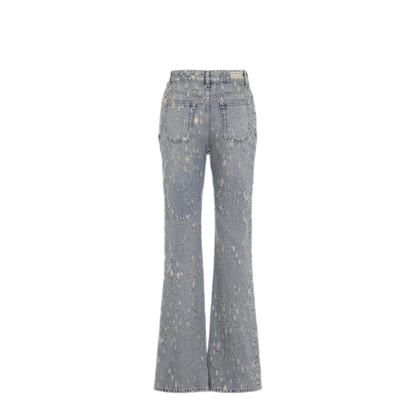 Distressed Flared Jeans - Image 4