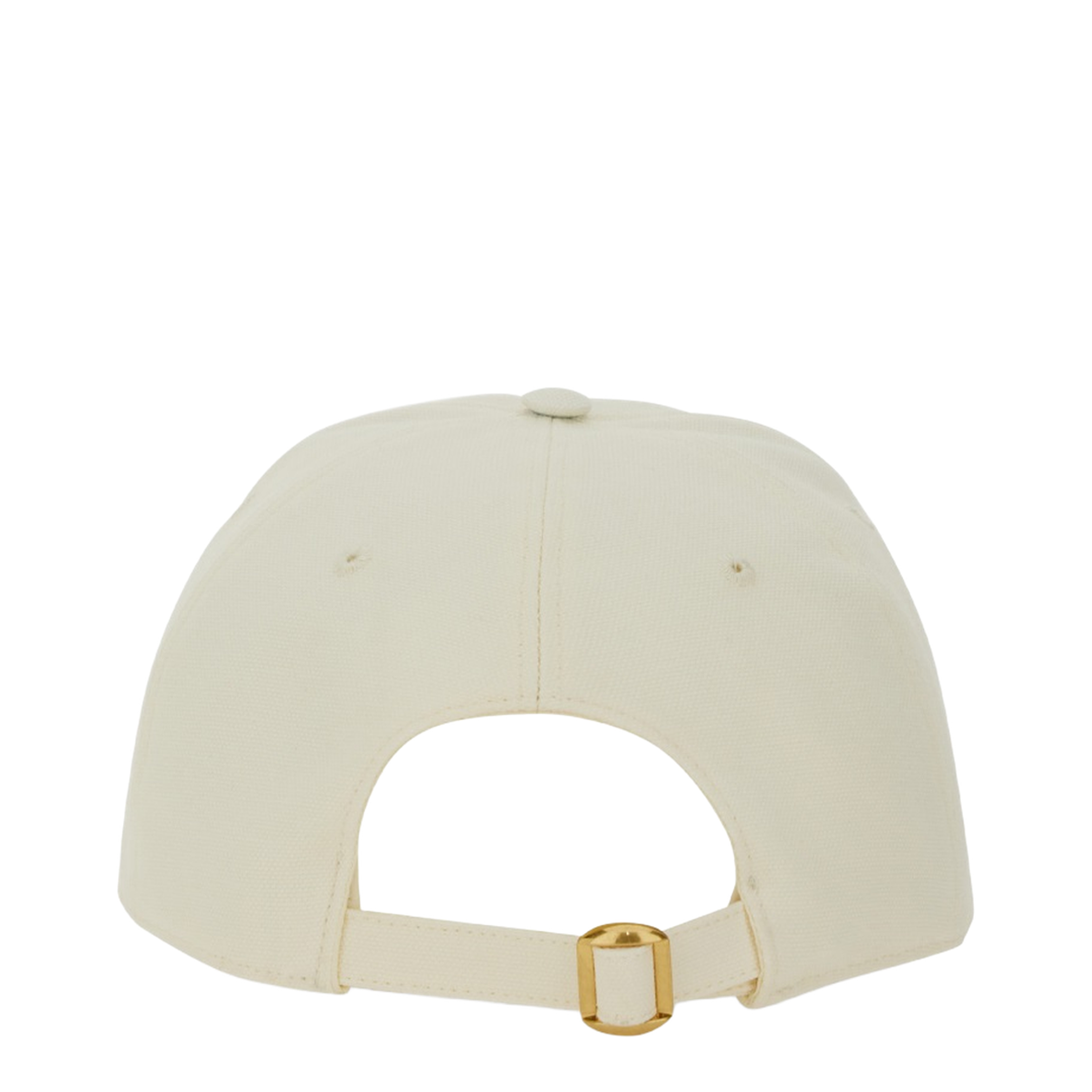 Ivory Cotton Baseball Cap - Image 3