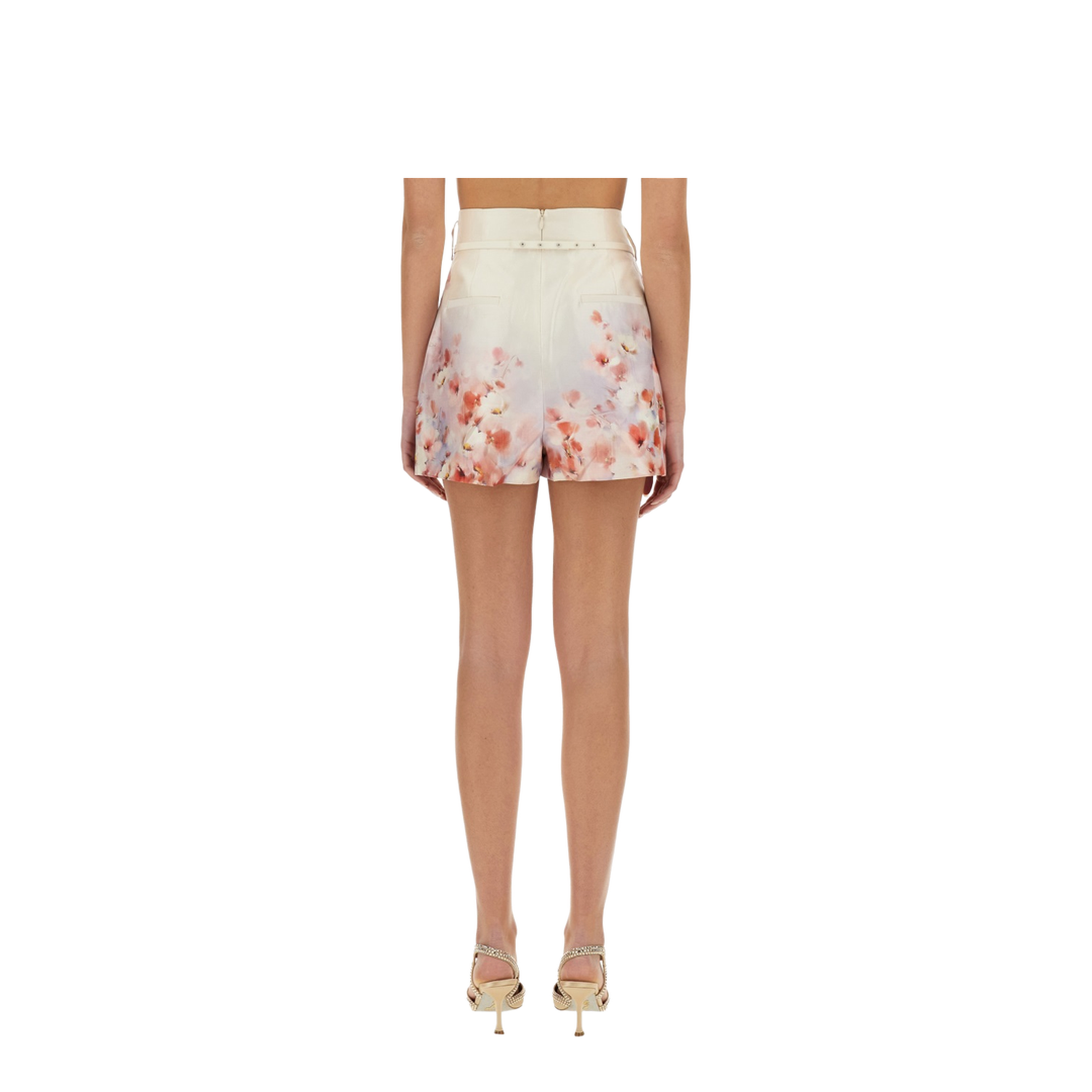Crush Silk Blend Shorts - Image 3