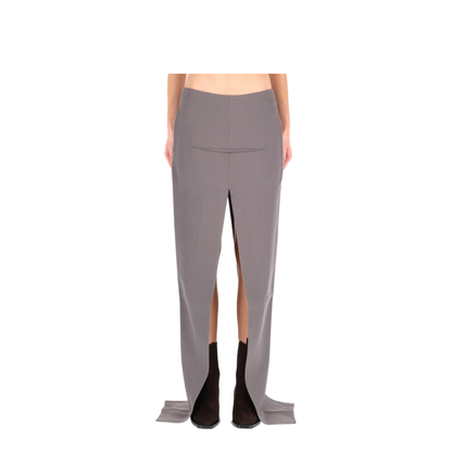 Long Skirt with Center Slits - Image 1