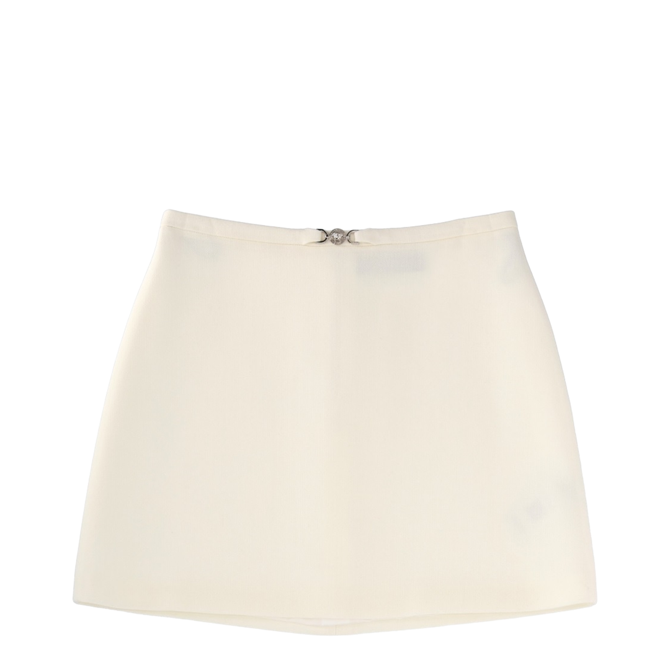 Double Wool Crêpe Mini Skirt - Image 1