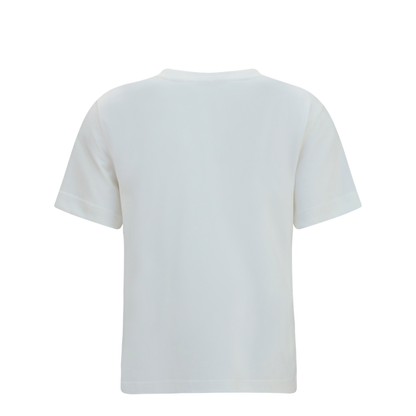 Cotton T-Shirt with Check Flag - Image 2